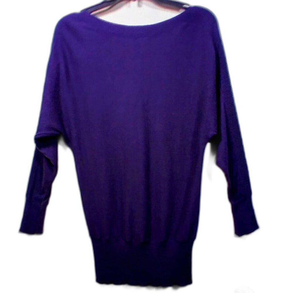 Purple Alfani Sweater Pretty & Super Cozy Size: PS